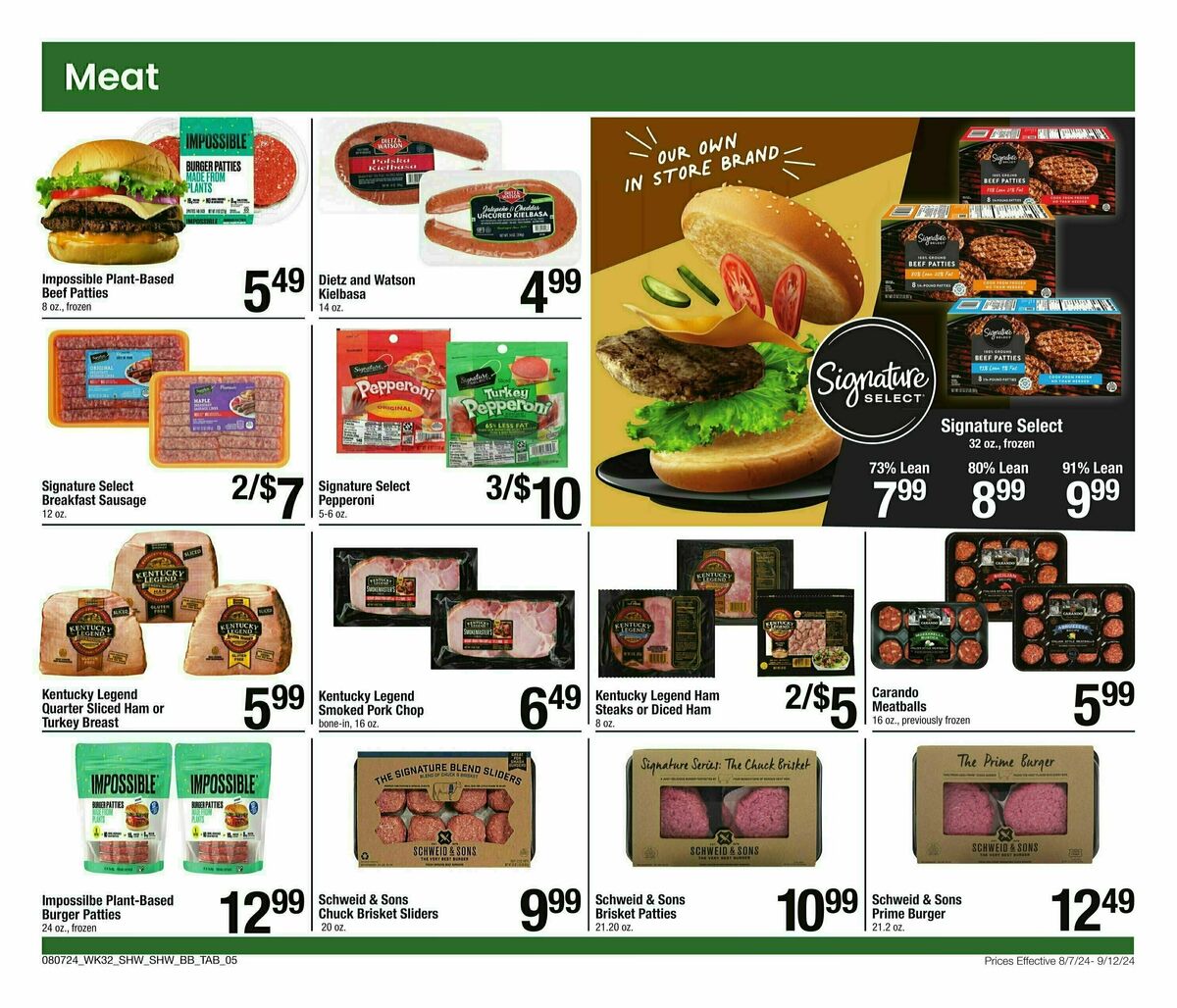 Shaw's Big Book of Savings Weekly Ad from August 7