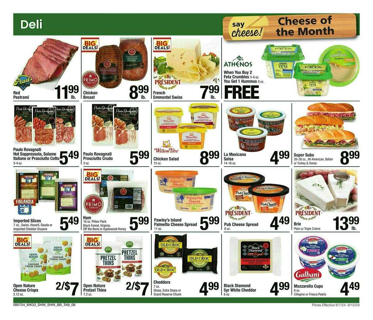 Shaw's Big Book of Savings Weekly Ad from August 7