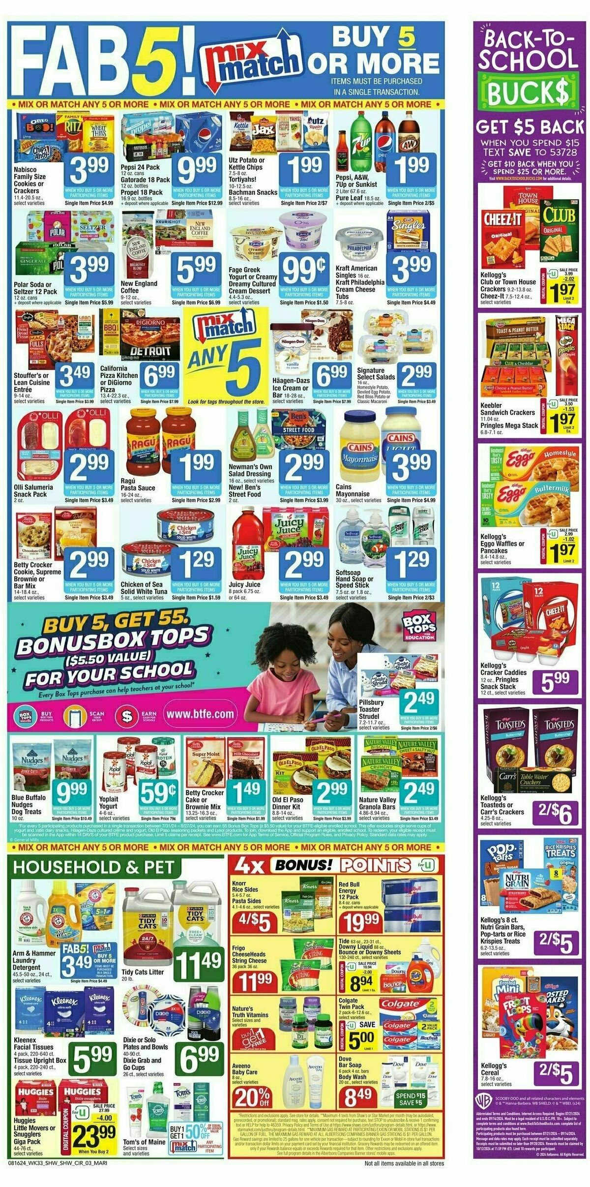 Shaw's Weekly Ad from August 16