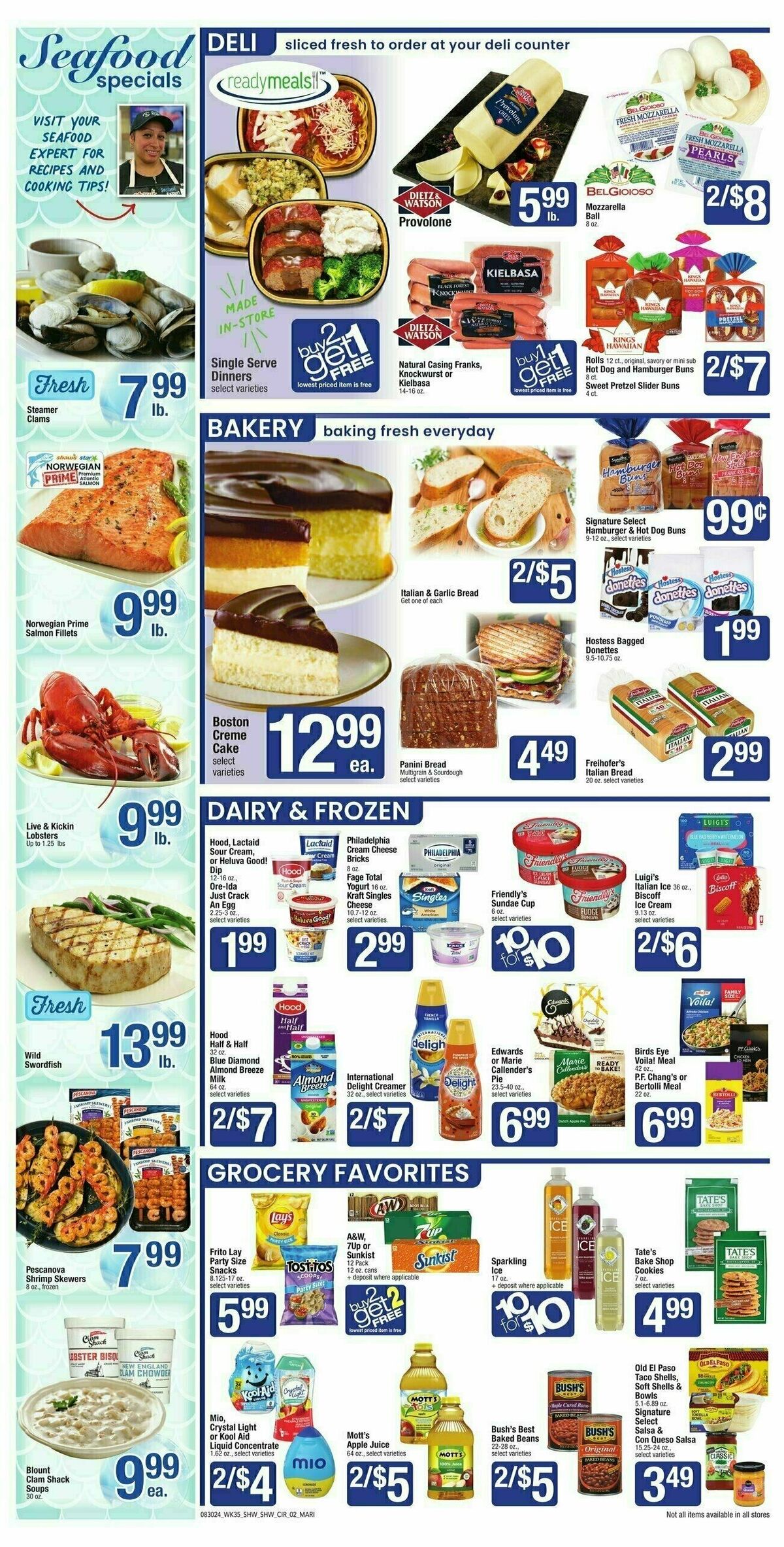 Shaw's Weekly Ad from August 30