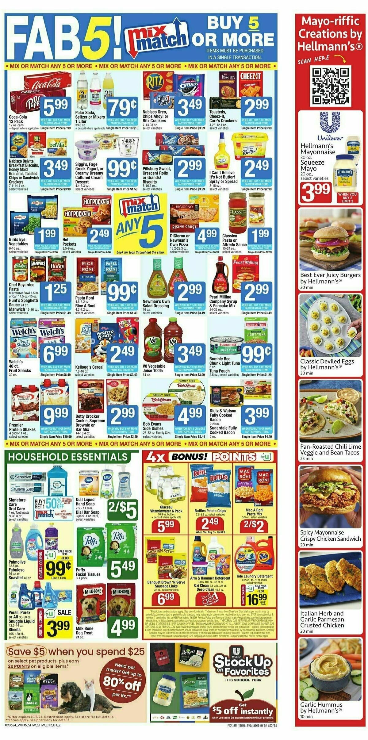 Shaw's Weekly Ad from September 6