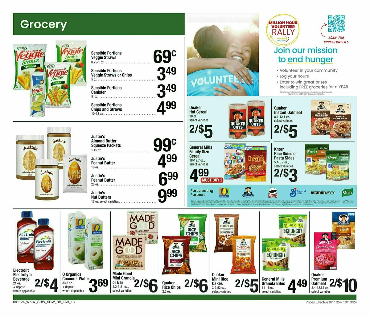 Shaw's Big Book of Savings Weekly Ad from September 11