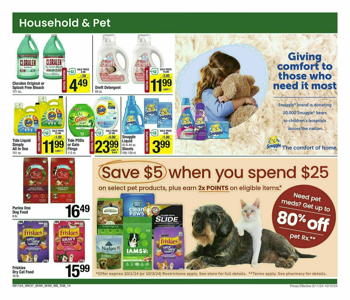 Shaw's Big Book of Savings Weekly Ad from September 11