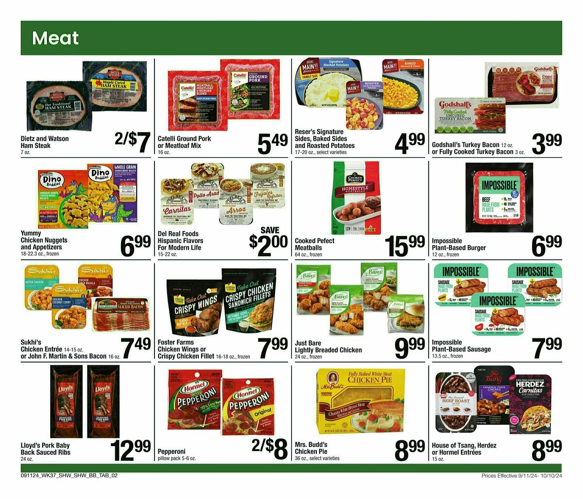 Shaw's Big Book of Savings Weekly Ad from September 11