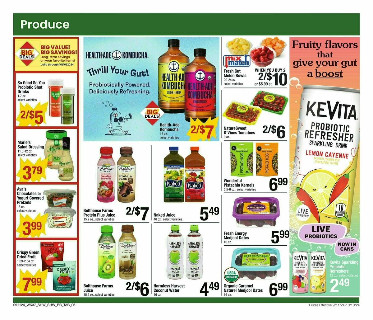 Shaw's Big Book of Savings Weekly Ad from September 11