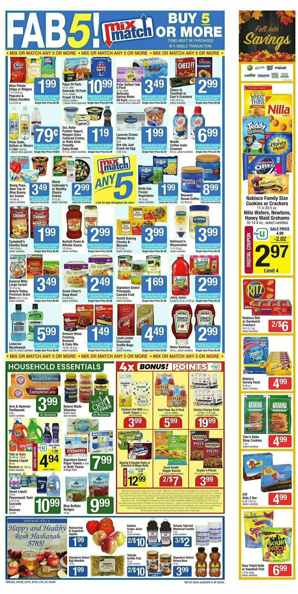 Shaw's Weekly Ad from September 20