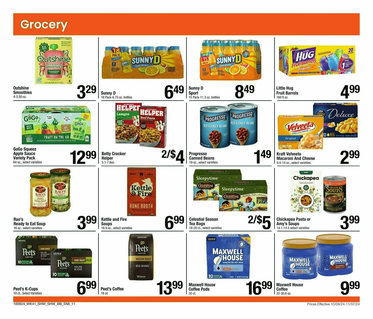 Shaw's Big Book of Savings Weekly Ad from October 9