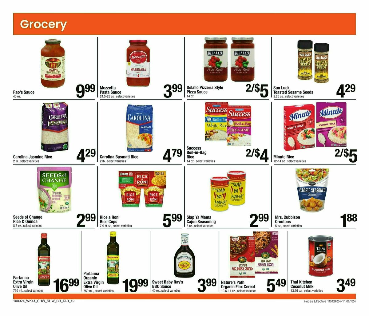 Shaw's Big Book of Savings Weekly Ad from October 9