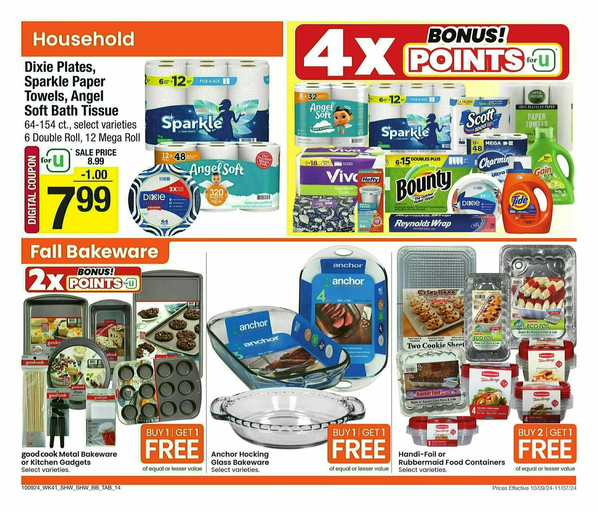 Shaw's Big Book of Savings Weekly Ad from October 9