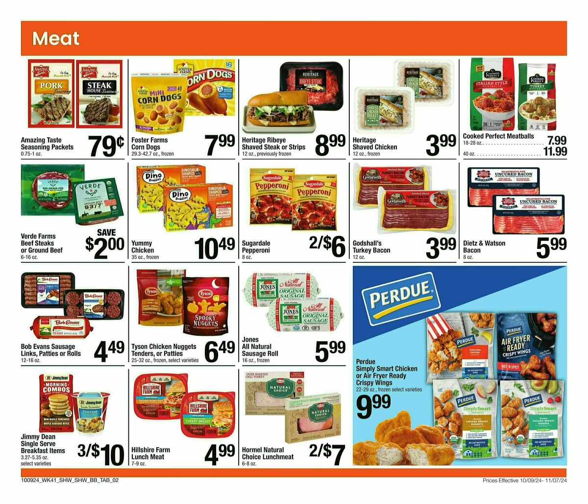 Shaw's Big Book of Savings Weekly Ad from October 9