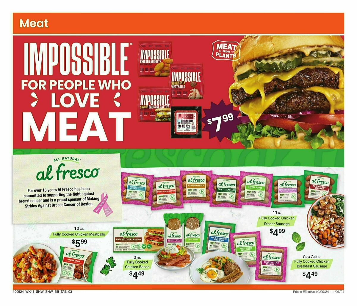 Shaw's Big Book of Savings Weekly Ad from October 9