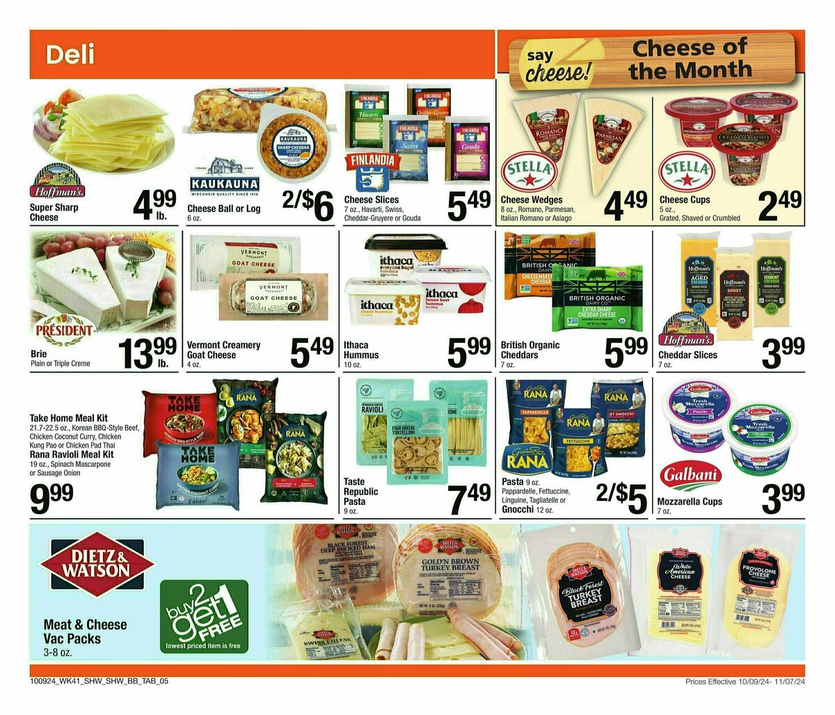 Shaw's Big Book of Savings Weekly Ad from October 9