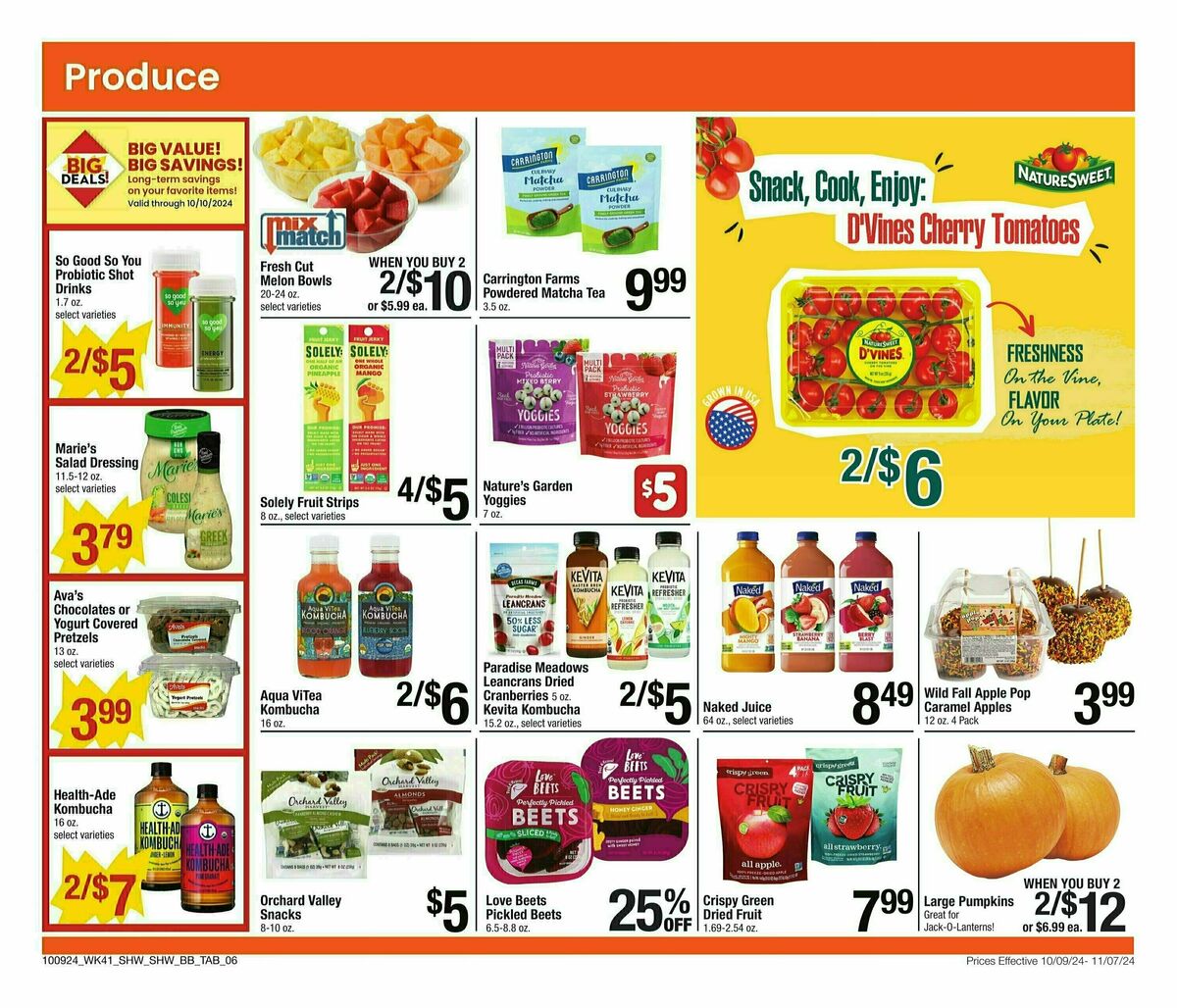 Shaw's Big Book of Savings Weekly Ad from October 9