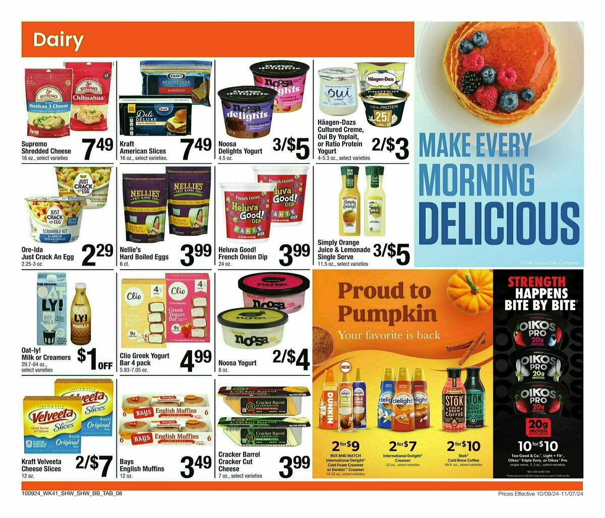 Shaw's Big Book of Savings Weekly Ad from October 9