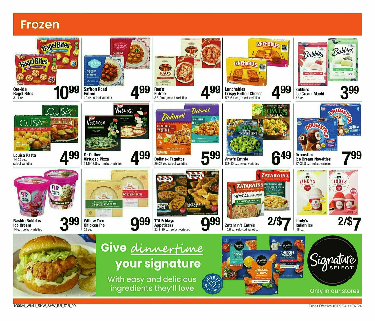 Shaw's Big Book of Savings Weekly Ad from October 9