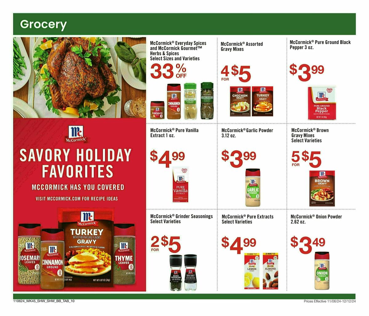 Shaw's Big Book of Savings Weekly Ad from November 6