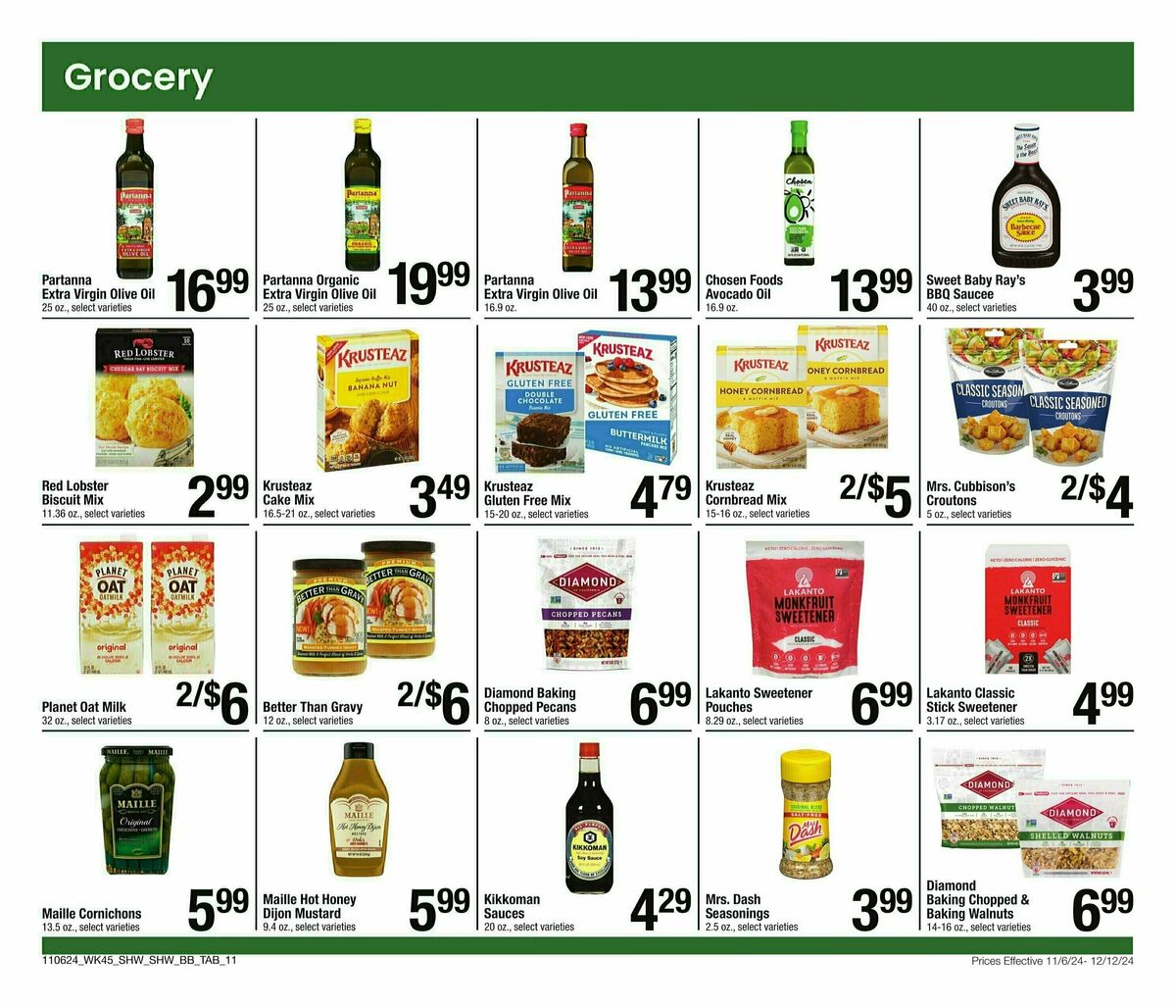 Shaw's Big Book of Savings Weekly Ad from November 6