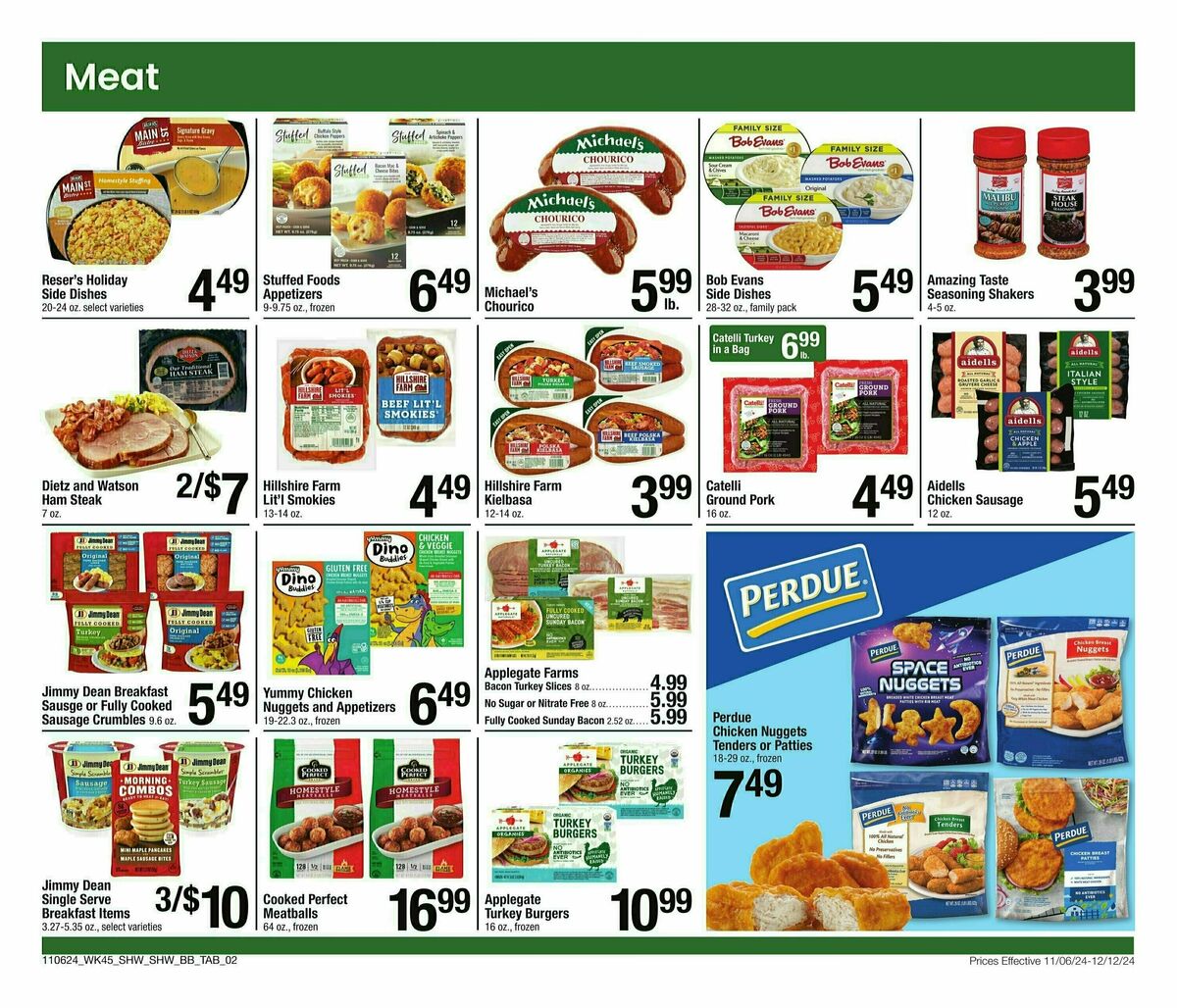 Shaw's Big Book of Savings Weekly Ad from November 6