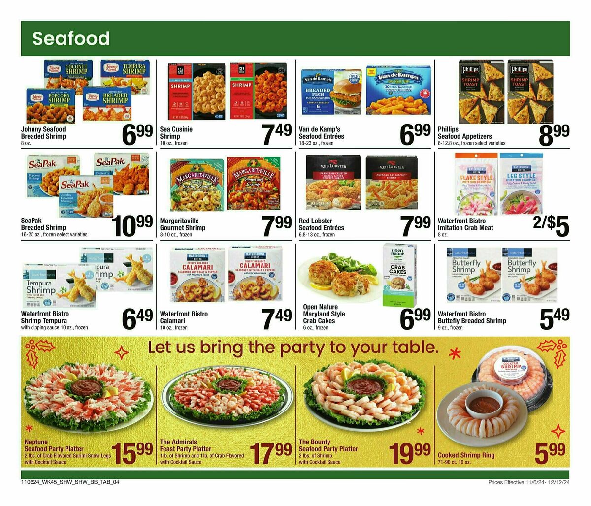 Shaw's Big Book of Savings Weekly Ad from November 6