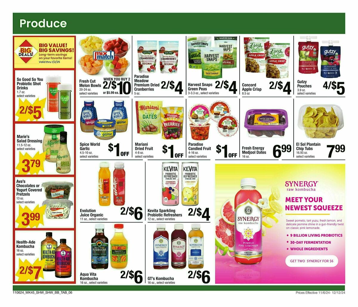 Shaw's Big Book of Savings Weekly Ad from November 6