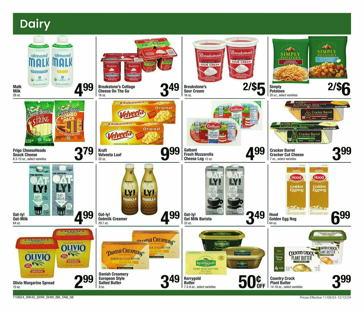 Shaw's Big Book of Savings Weekly Ad from November 6