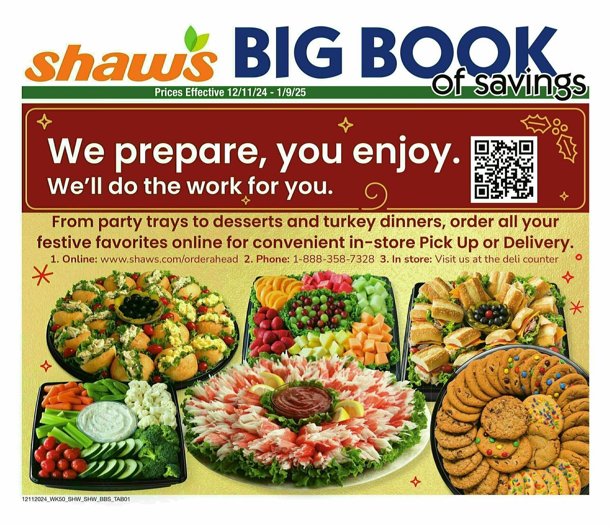 Shaw's Big Book of Savings Weekly Ad from December 11