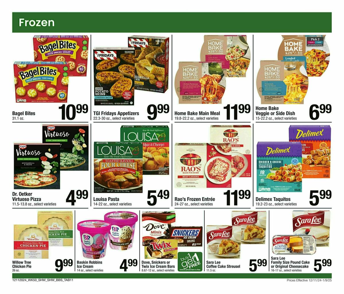 Shaw's Big Book of Savings Weekly Ad from December 11