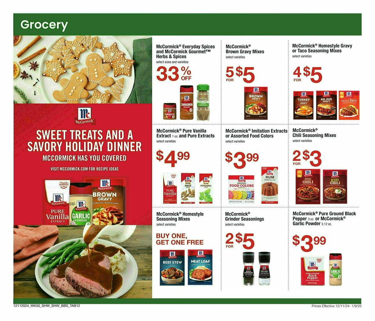 Shaw's Big Book of Savings Weekly Ad from December 11