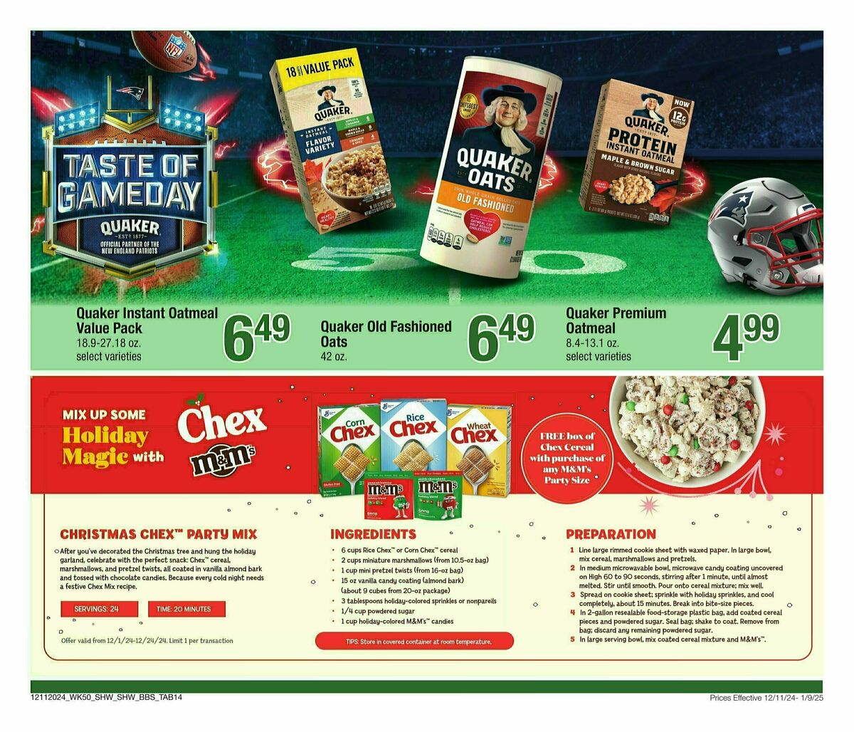 Shaw's Big Book of Savings Weekly Ad from December 11