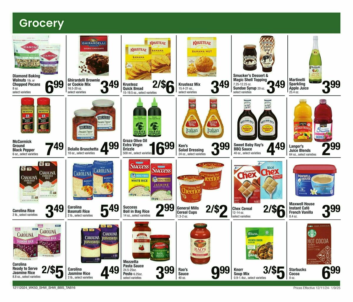 Shaw's Big Book of Savings Weekly Ad from December 11