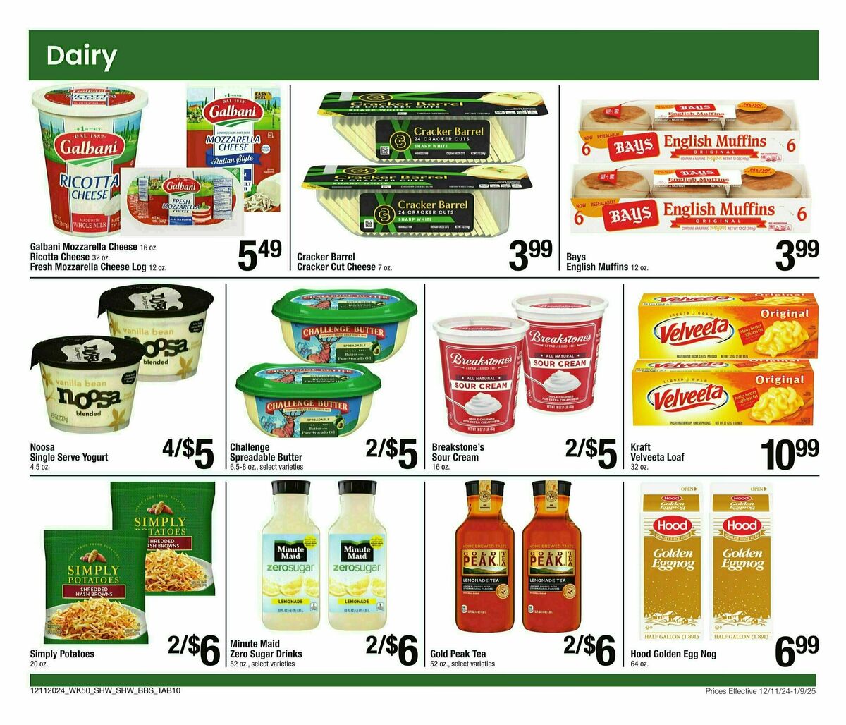 Shaw's Big Book of Savings Weekly Ad from December 11