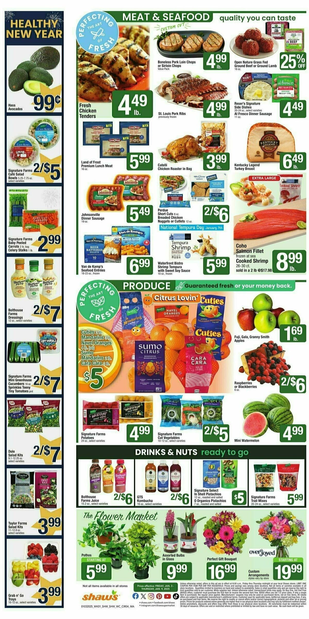 Shaw's Weekly Ad from January 3