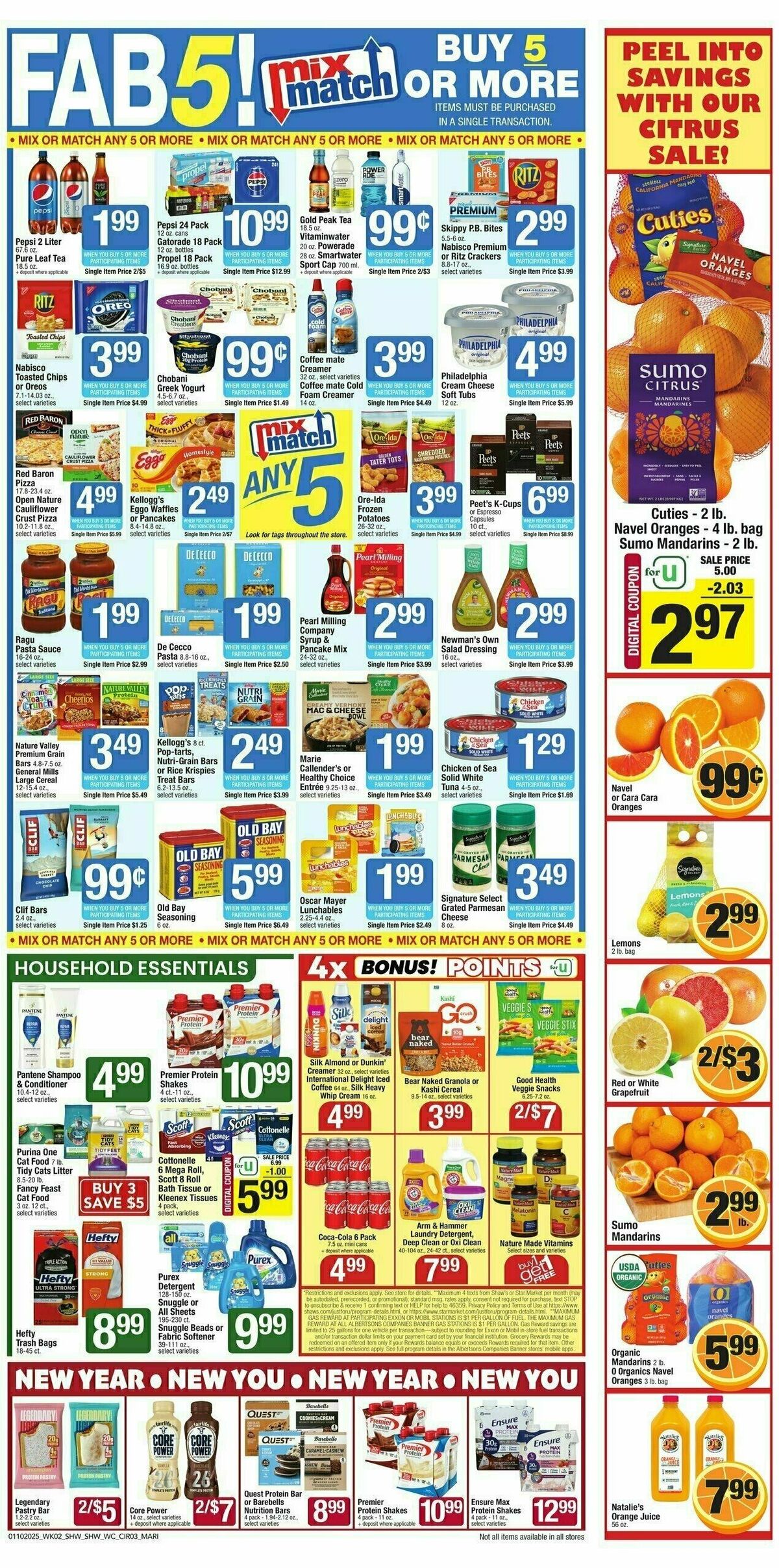 Shaw's Weekly Ad from January 10