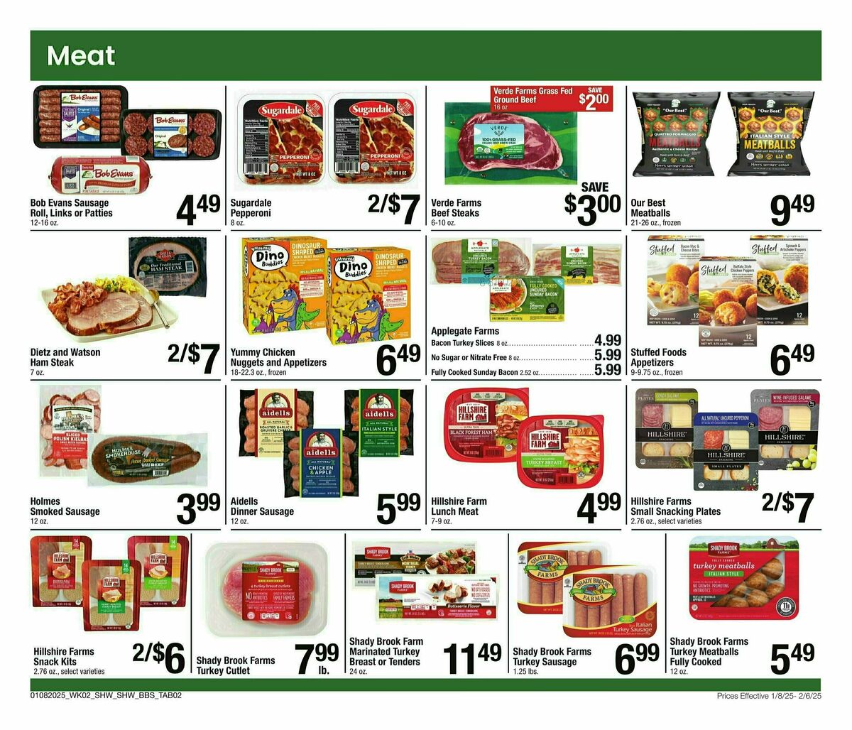 Shaw's Big Book of Savings Weekly Ad from January 8