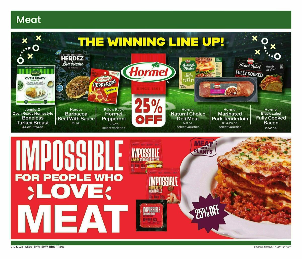 Shaw's Big Book of Savings Weekly Ad from January 8