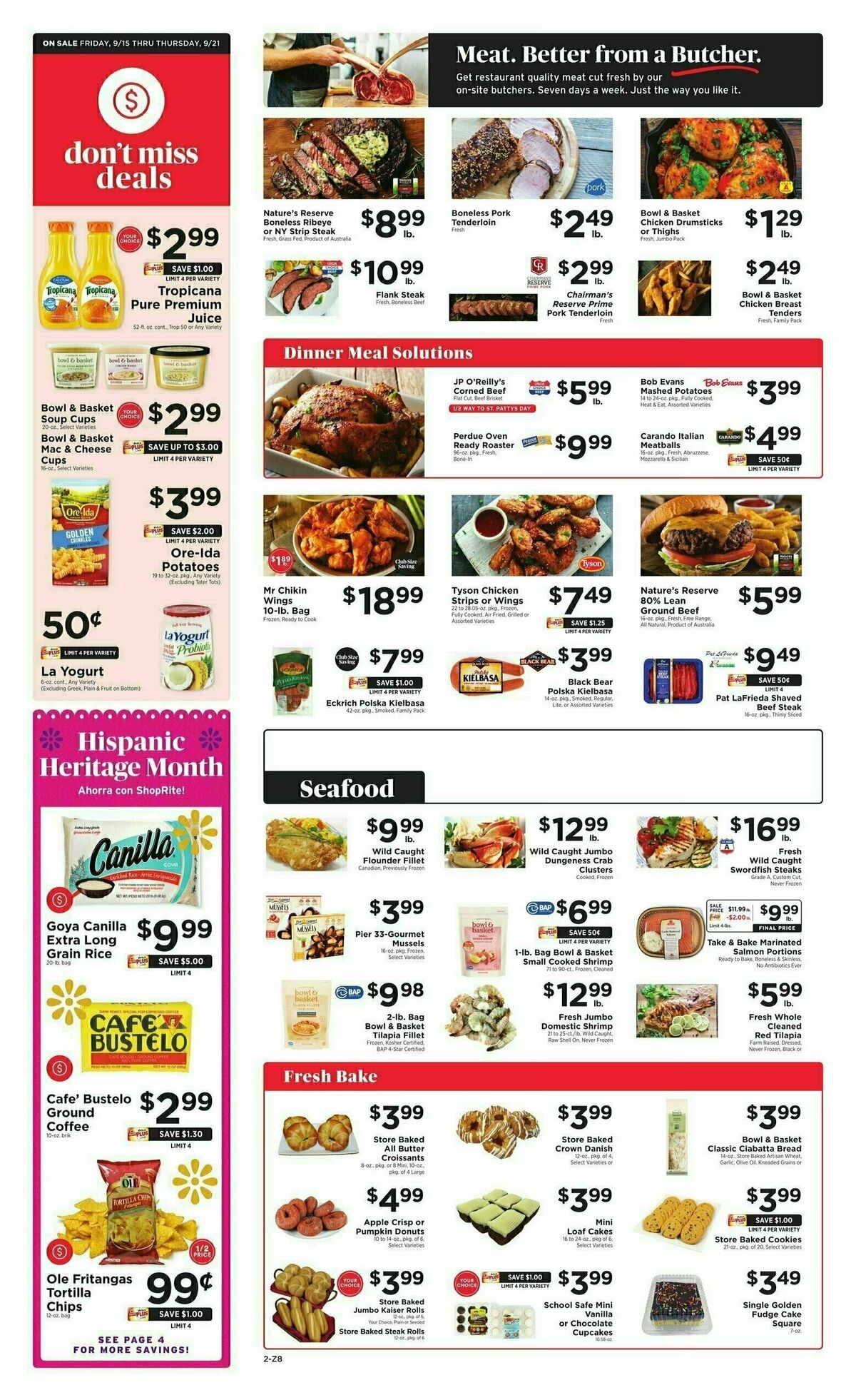 ShopRite Weekly Ad from September 15