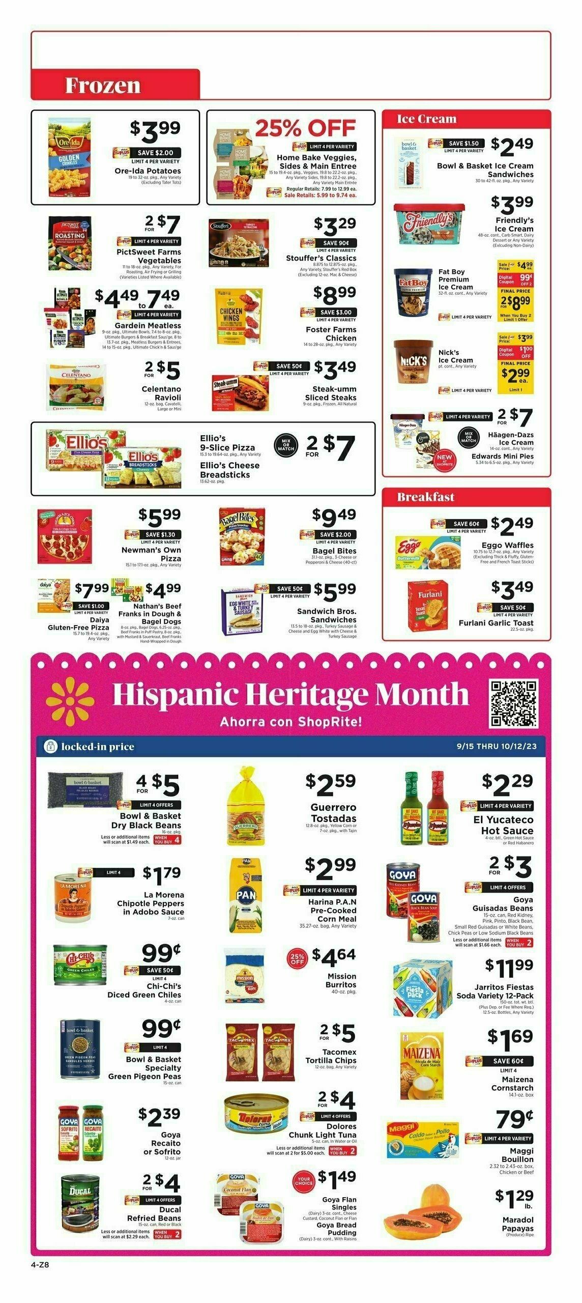 ShopRite Weekly Ad from September 15