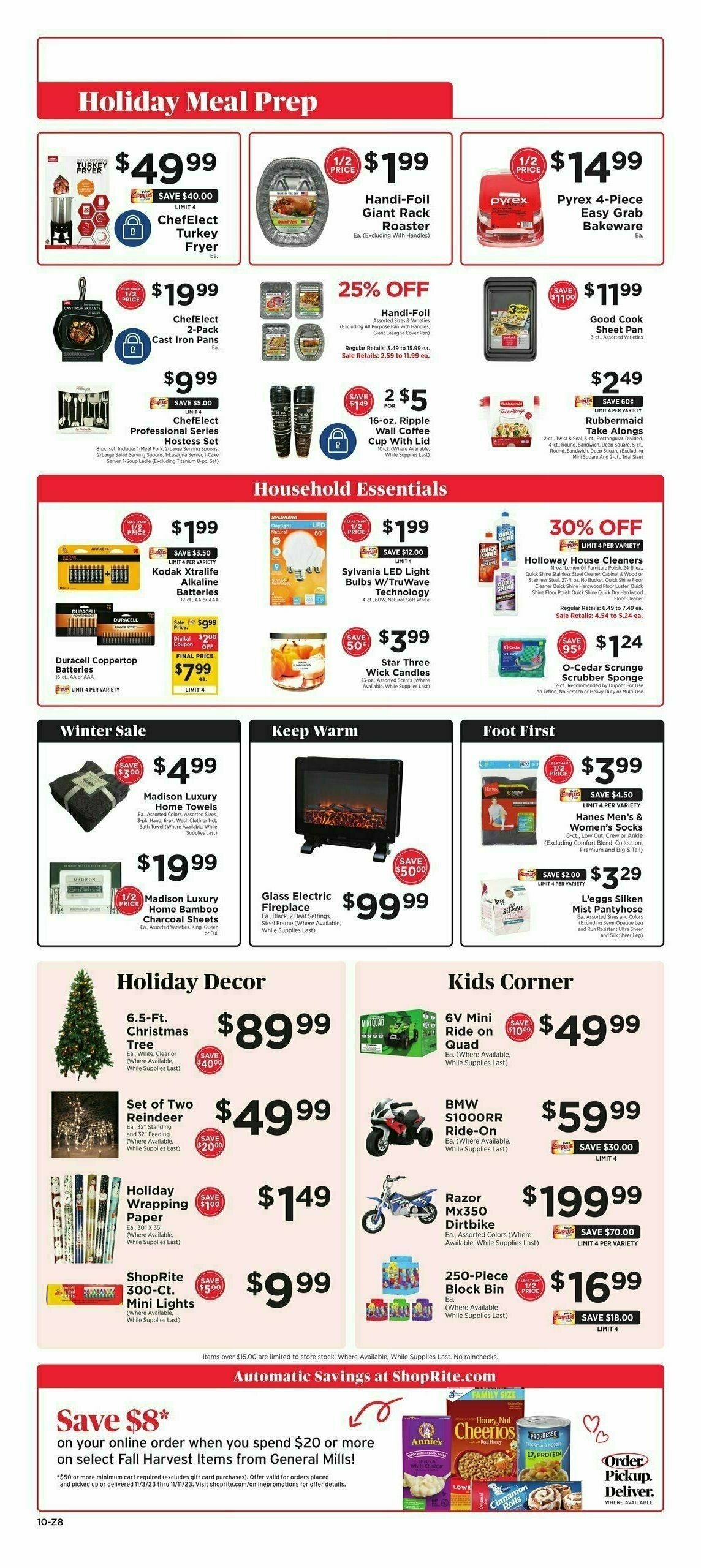 ShopRite Weekly Ad from November 3