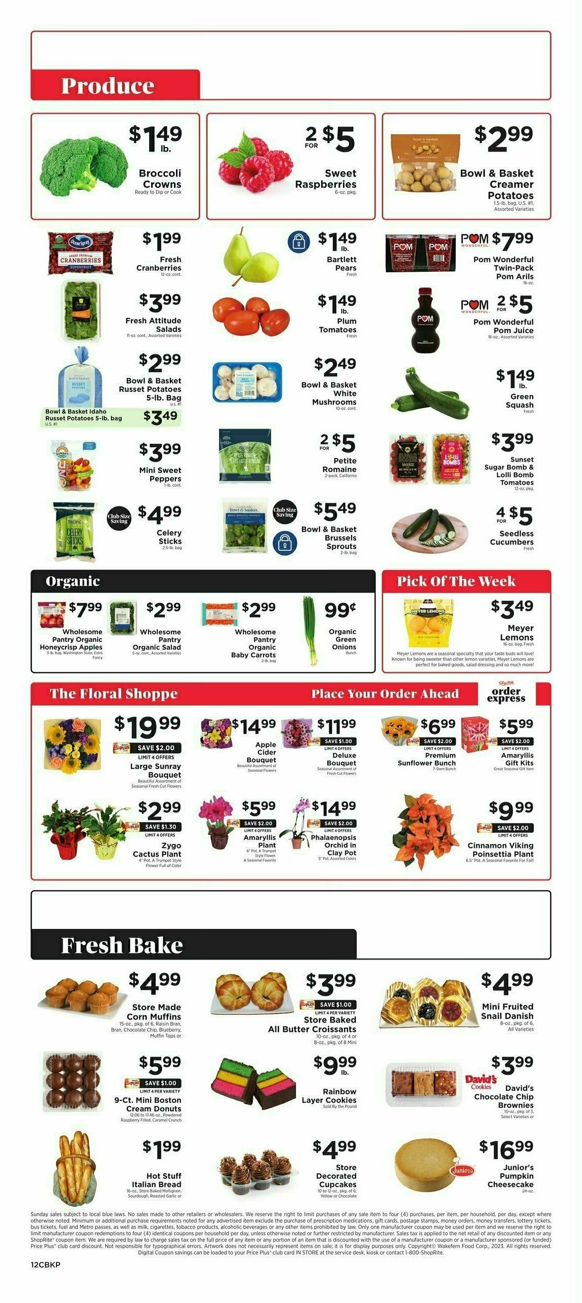 ShopRite Weekly Ad from November 3