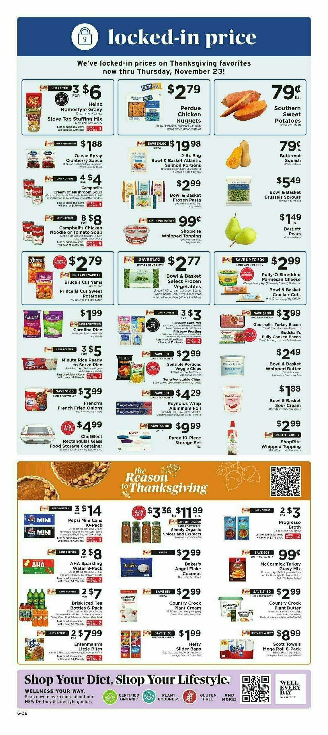 ShopRite Weekly Ad from November 3