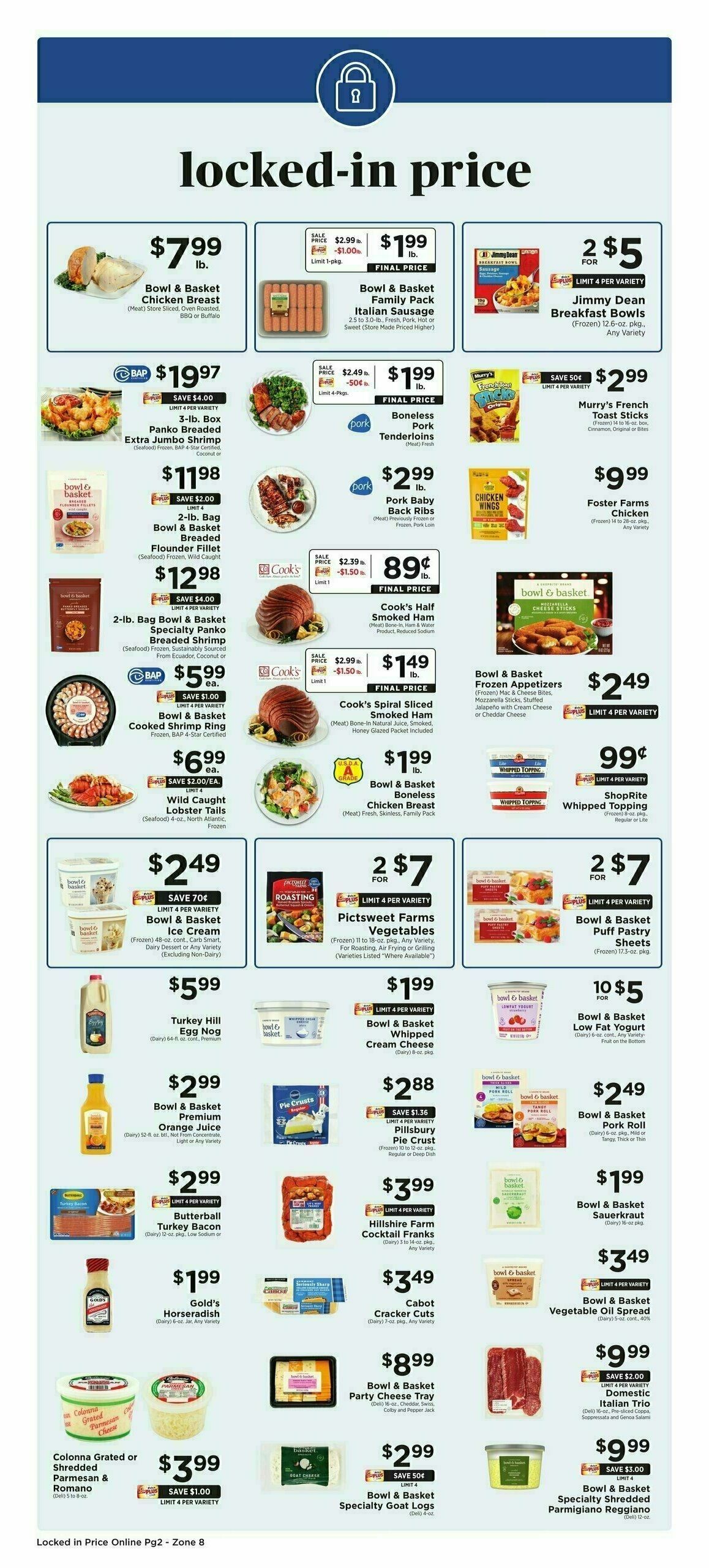 ShopRite Locked-in-Price Weekly Ad from November 24