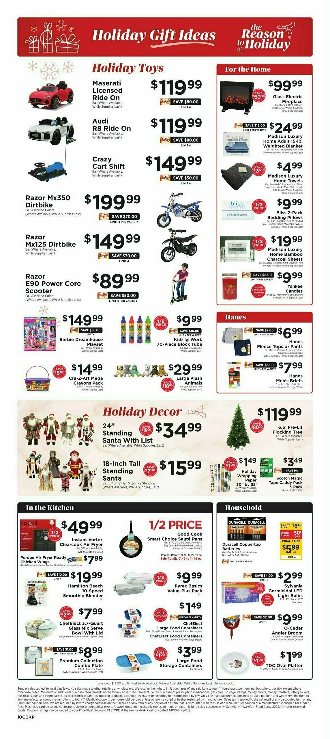 ShopRite Weekly Ad from November 24