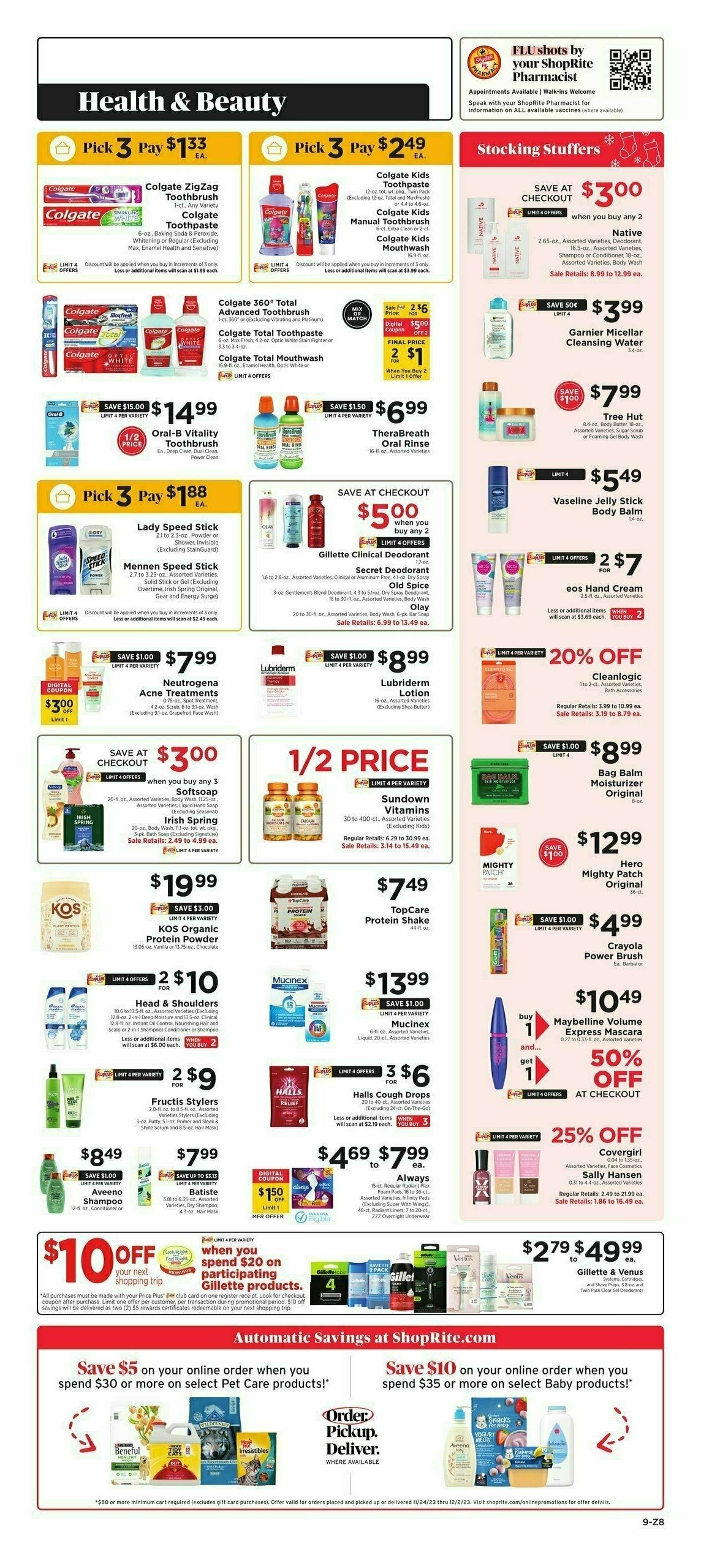 ShopRite Weekly Ad from November 24