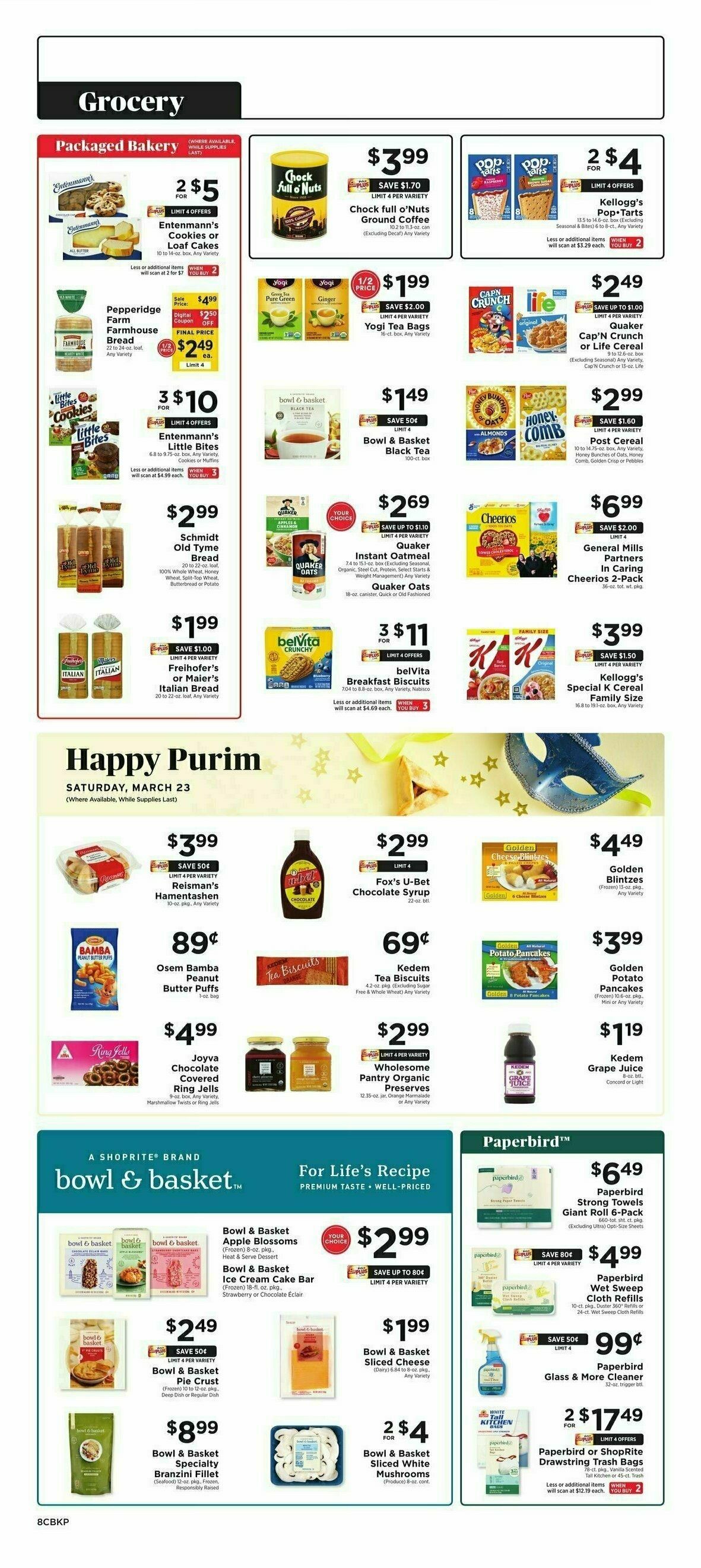 ShopRite Weekly Ad from March 15