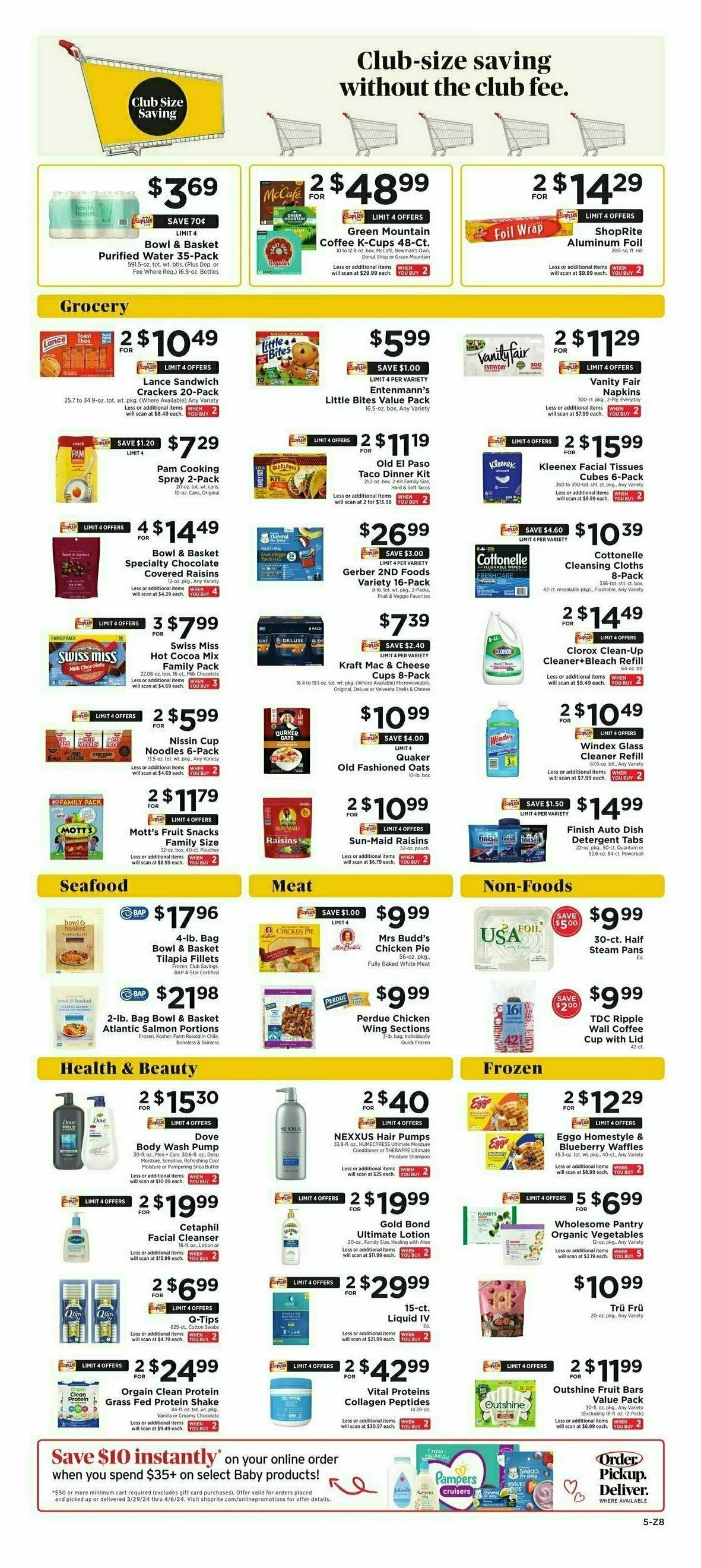 ShopRite Weekly Ad from March 29