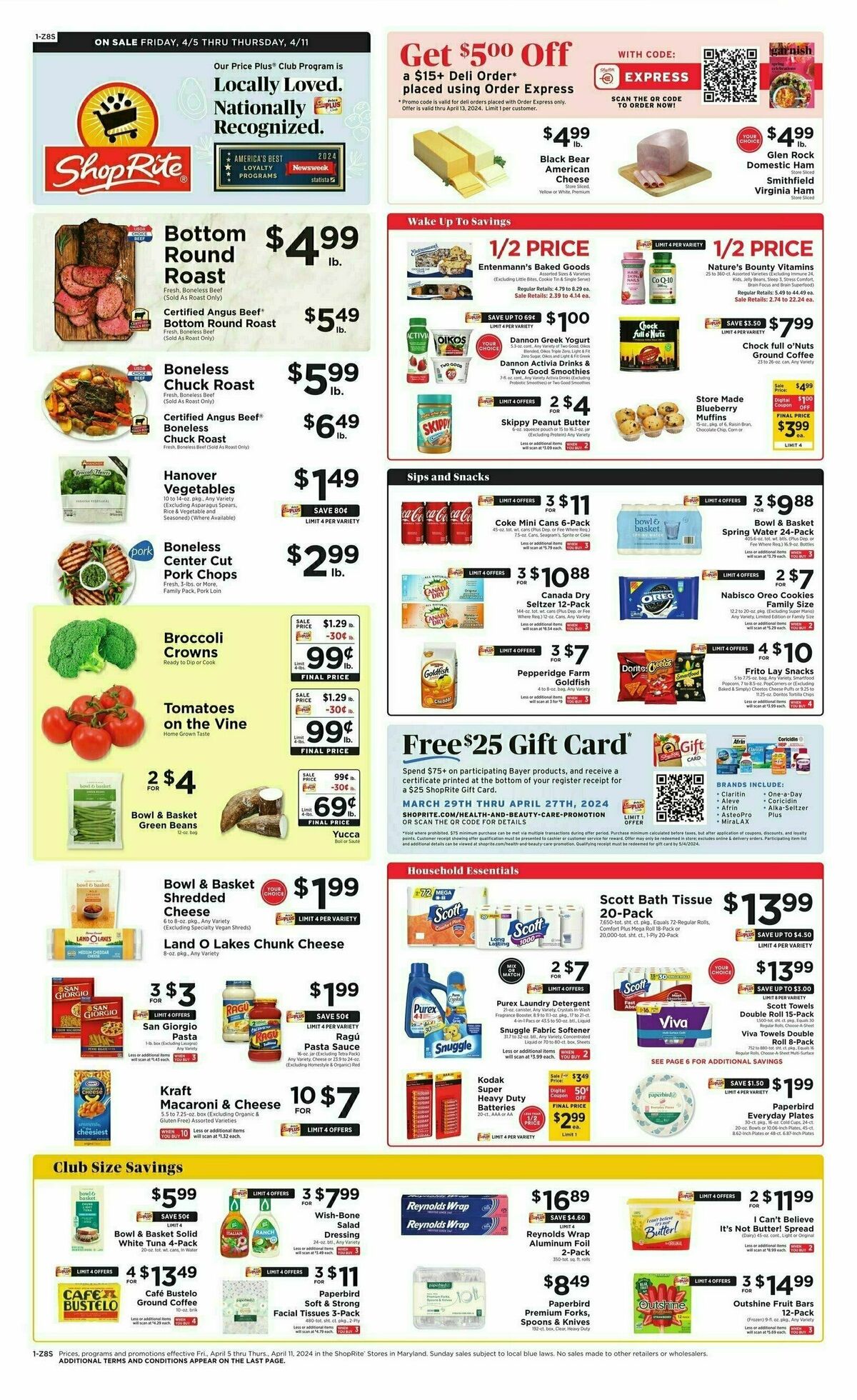 ShopRite Weekly Ad from April 5