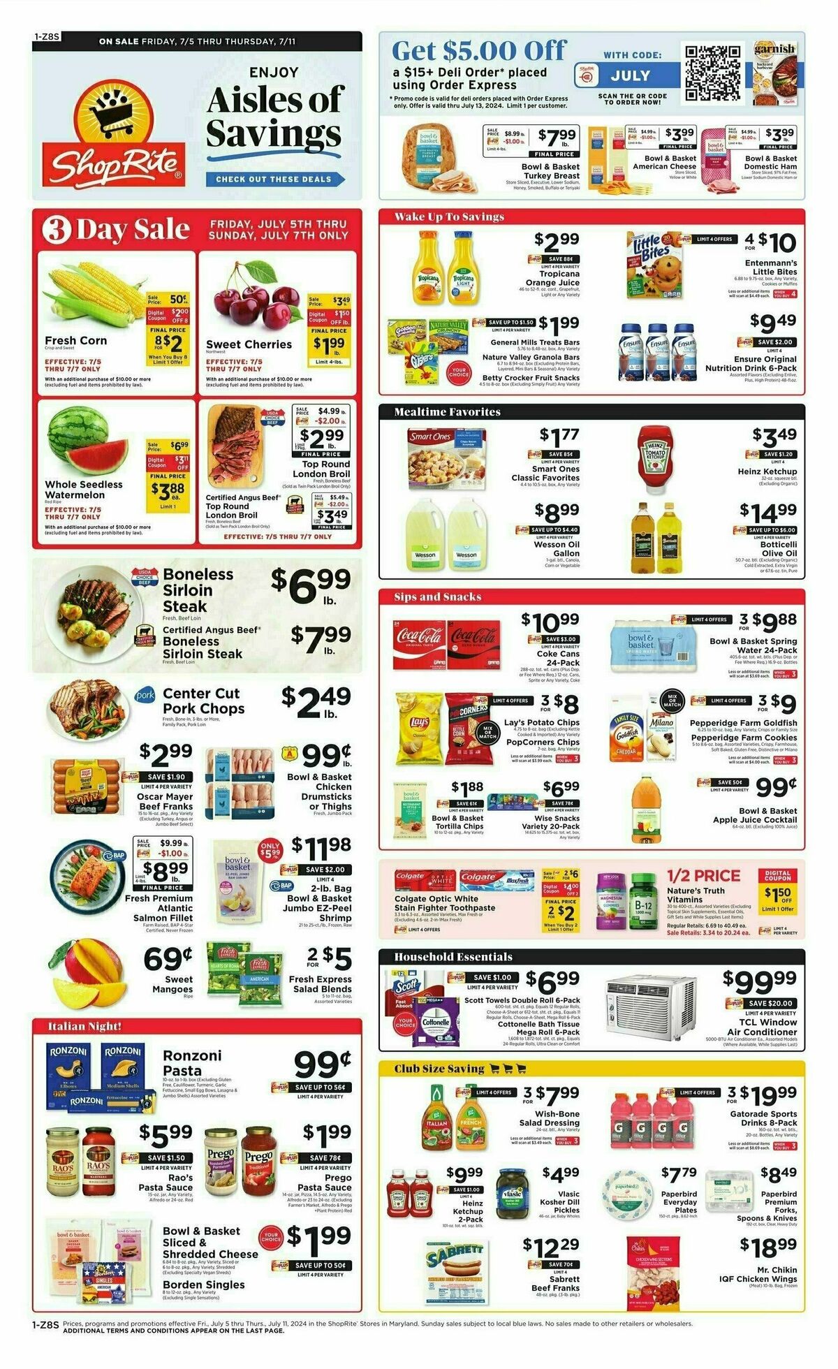 ShopRite Weekly Ad from July 5