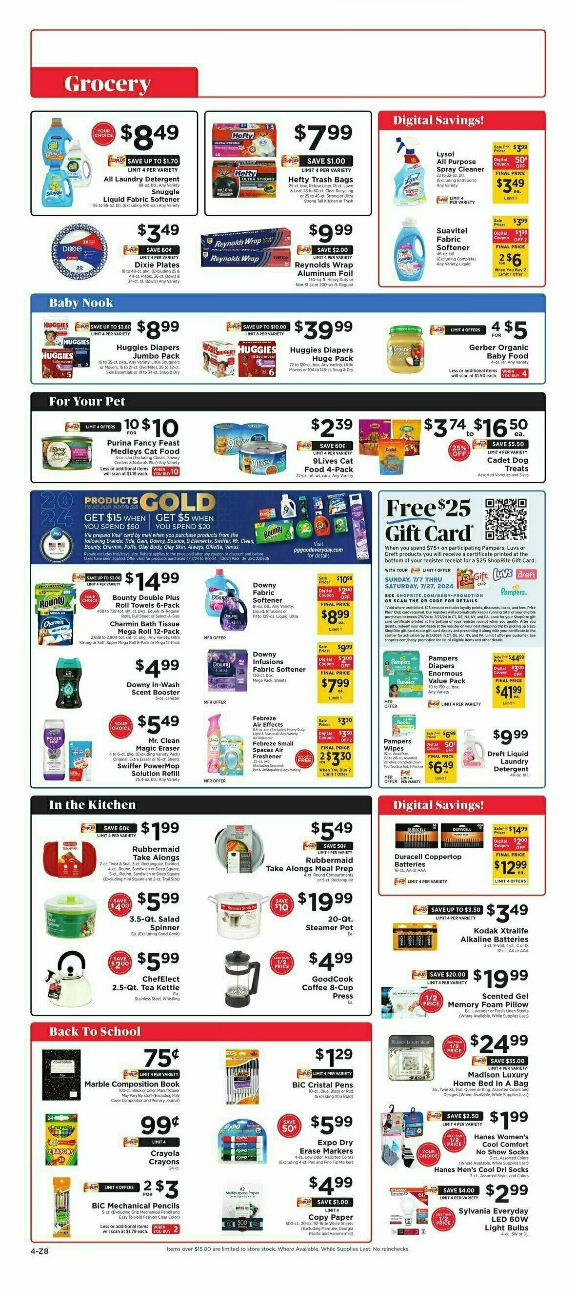 ShopRite Weekly Ad from July 19