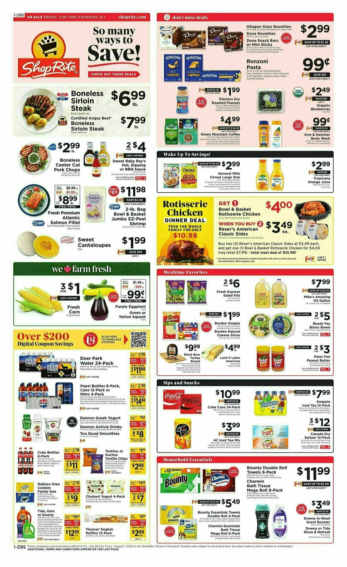 ShopRite Weekly Ad from July 26