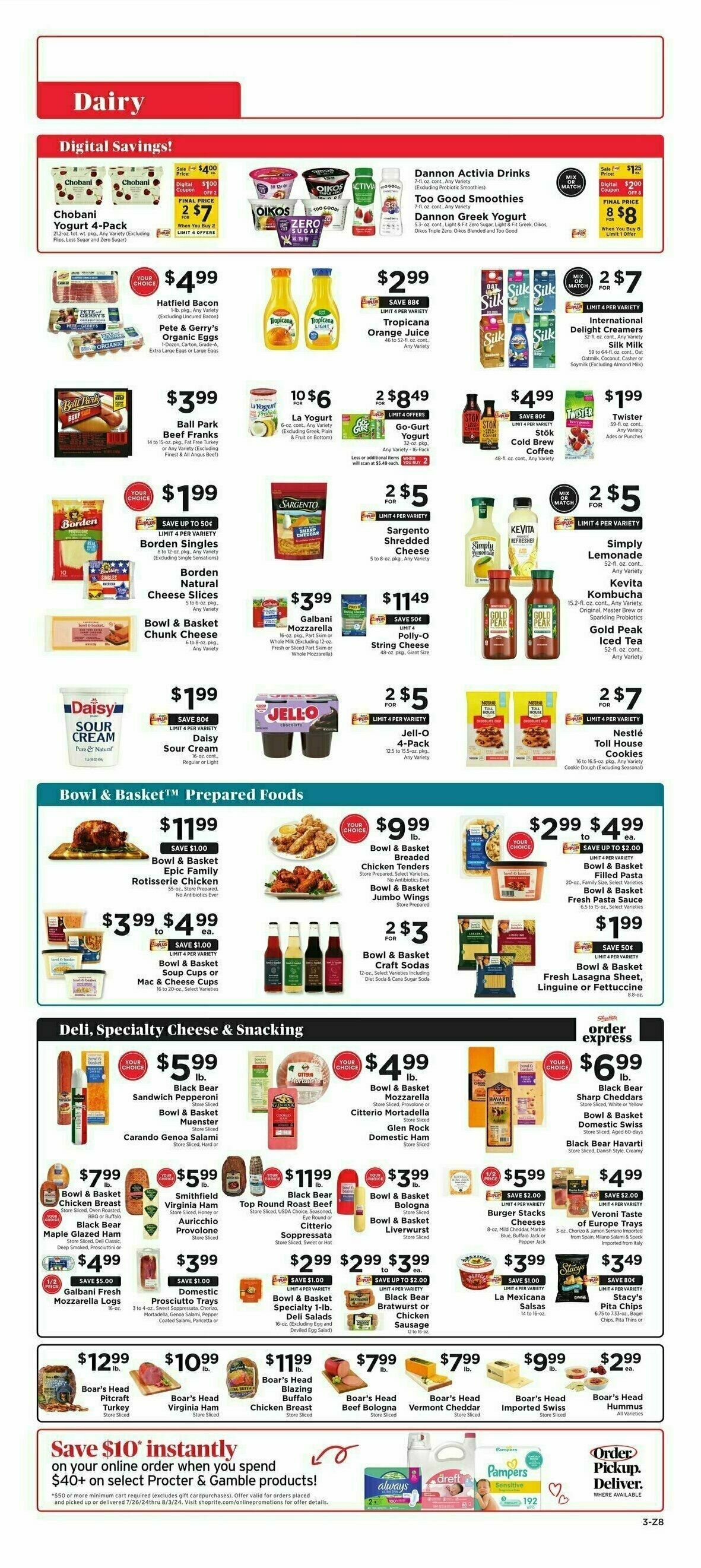 ShopRite Weekly Ad from July 26